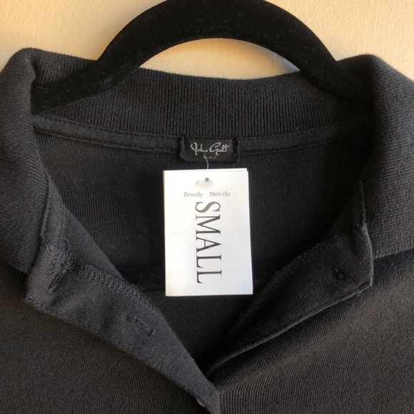 ❌SOLD❌ Brandy Melville Caroline Black Top - Picture 4 of 4